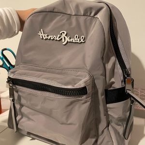 Henri Bendel Studio Nylon Water Resistant Backpack